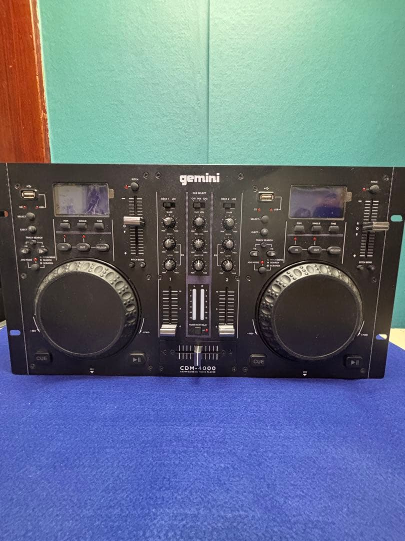 GEMINI ミキサー一体型　オールインワンDJプレーヤー/CDM-4000