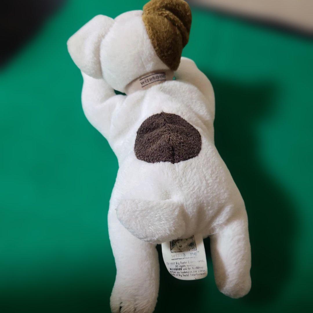 夢みる子犬ウィッシュボーン ぬいぐるみレトロ　ジャックラッセルテリア