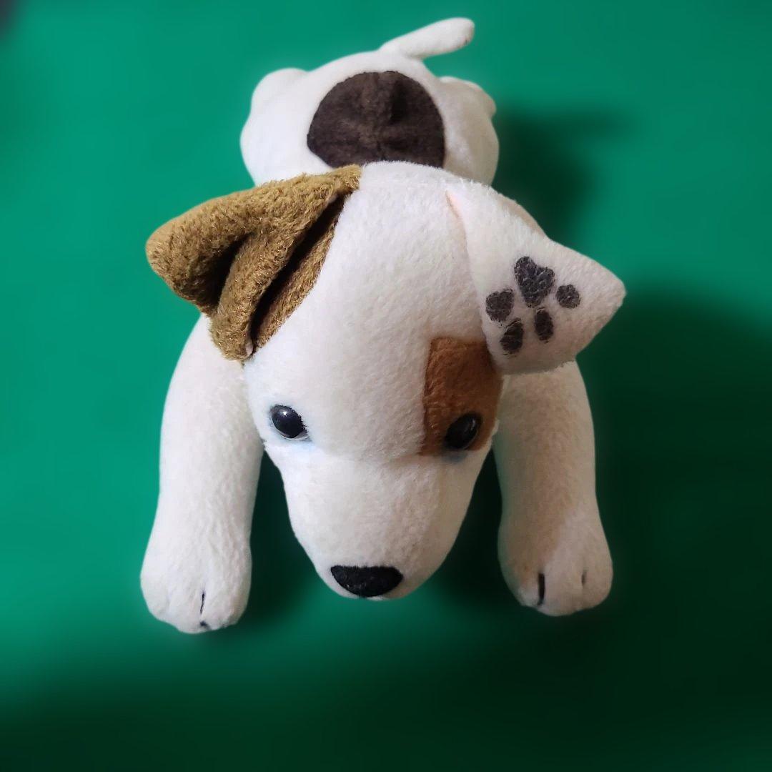 夢みる子犬ウィッシュボーン ぬいぐるみレトロ　ジャックラッセルテリア