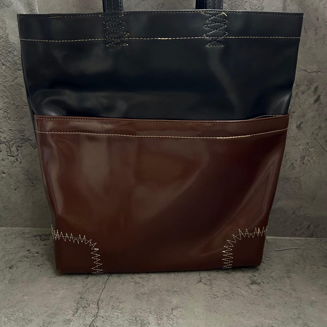 美品 希少 this&that トートバッグ 大容量 通勤 ビジネス