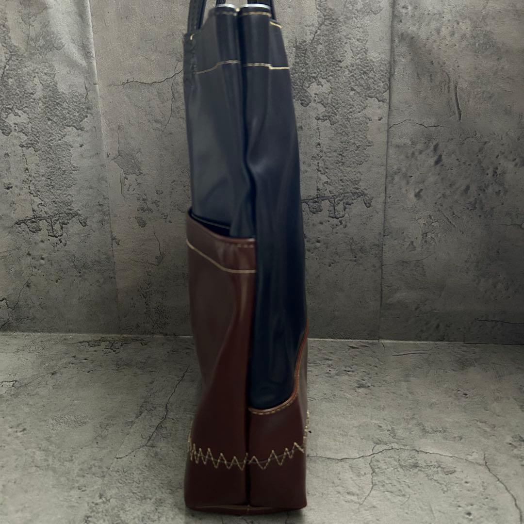 美品 希少 this&that トートバッグ 大容量 通勤 ビジネス