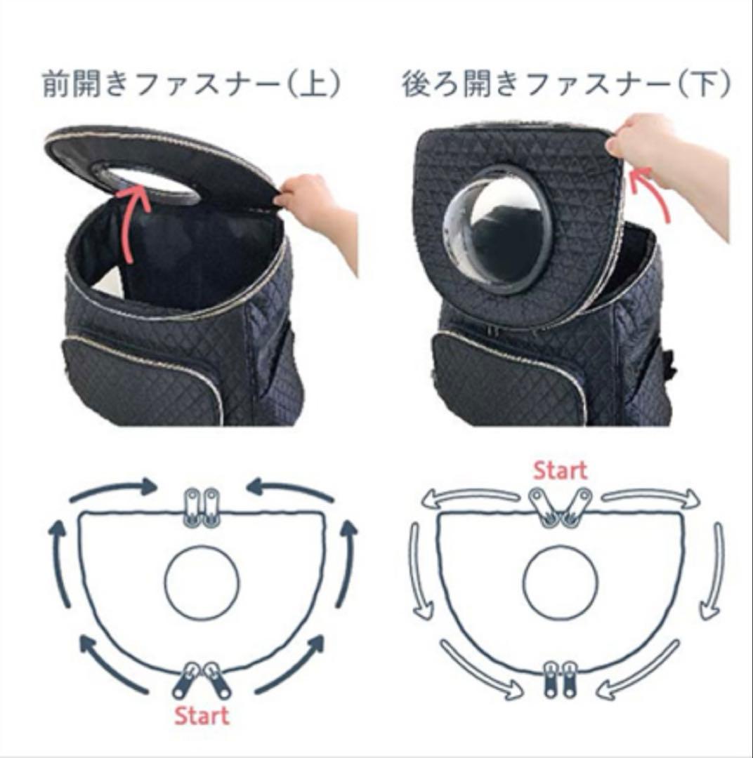 ペットアドバンス ドーム窓 キャリーバッグ リュック 犬猫