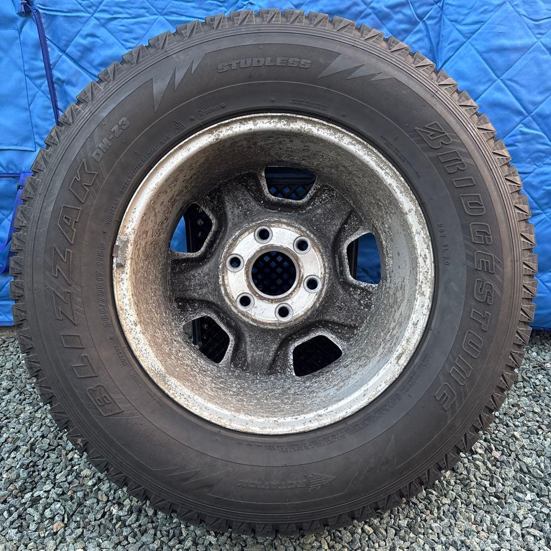 ⭐︎送料込み⭐︎【シボレー純正】17インチホイール・スタッドレスタイヤ4本セット