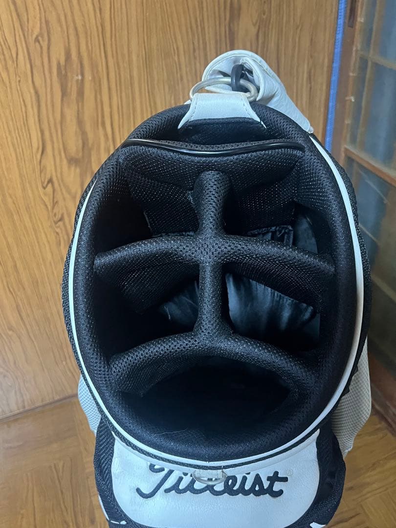 Titleist キャディバッグ ホワイト・ピンク