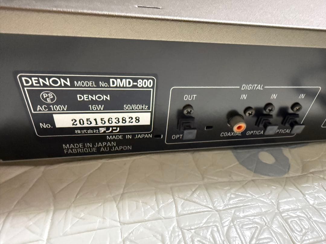 DENON DMD-800 ミキシングレコーダー