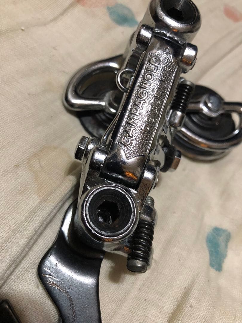 未使用品Campagnolo Record鉄 リアディレイラー