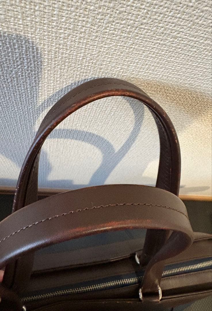 PORTER ネイビー レザー ビジネスバッグ　192-03749