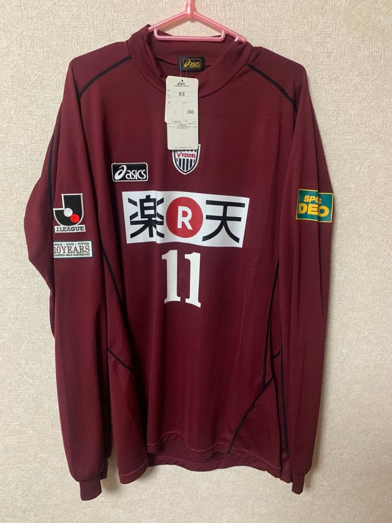 ヴィッセル神戸 三浦知良選手 別注ユニフォームカズ 支給品？