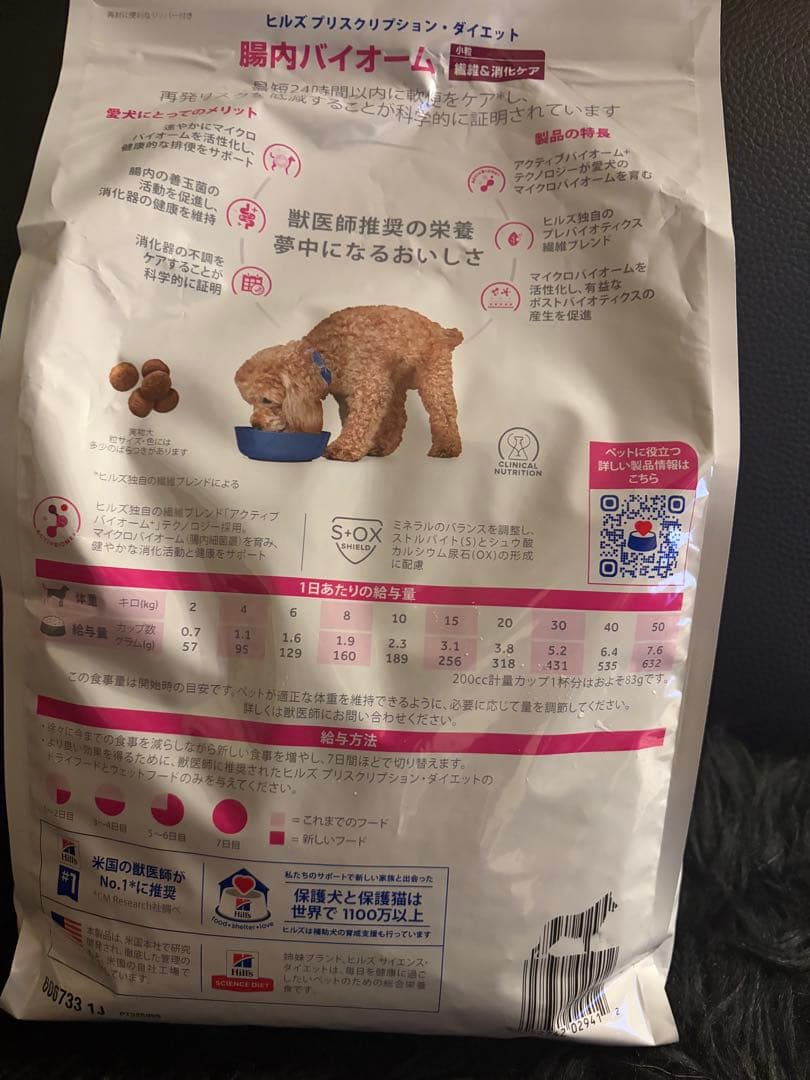 3kgHill's Prescription Diet 腸内バイオーム