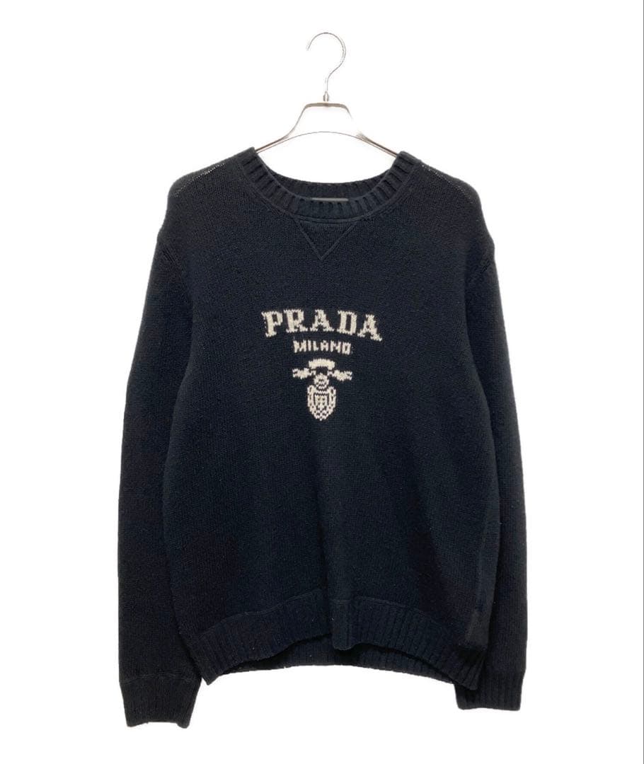 Prada カシミヤ混　ニットセーター　XL