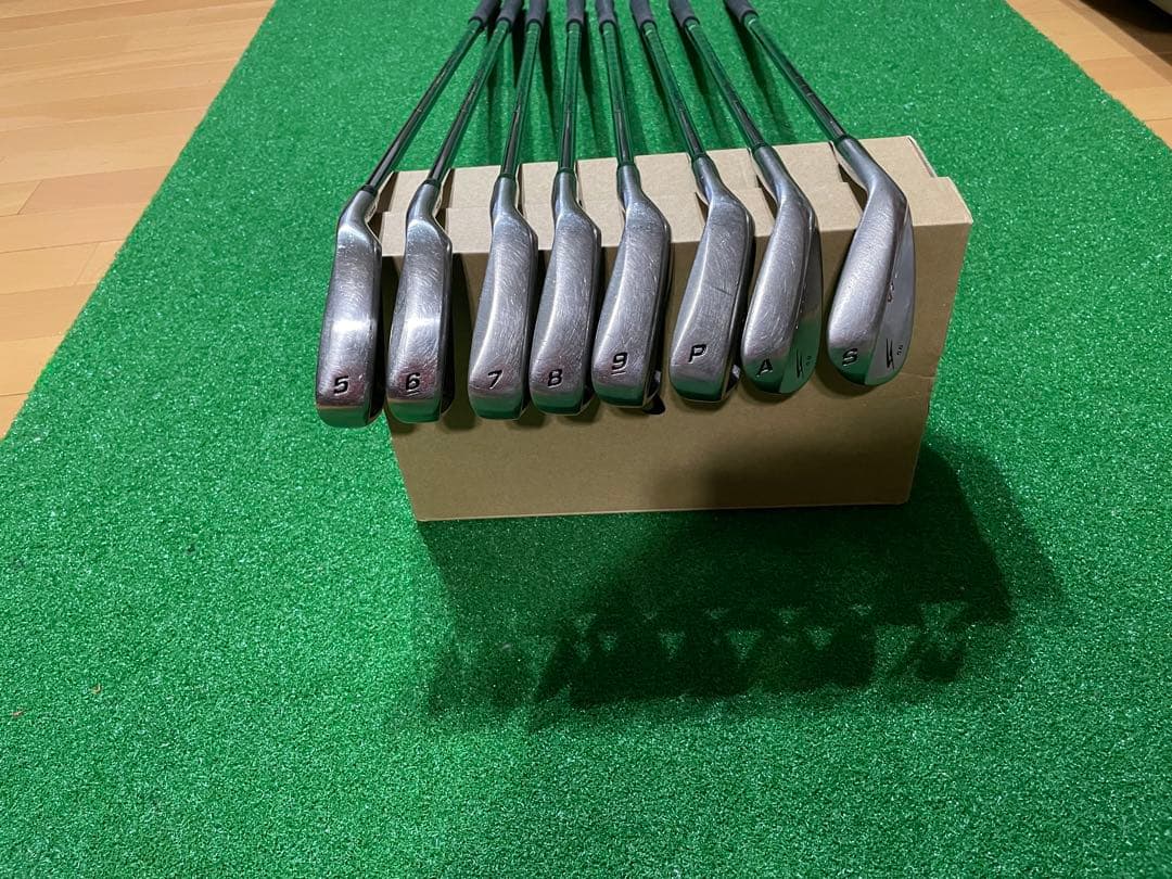 メンズフルセット12本 TRYFITウッド.ゴールデンプリックスV7.パター