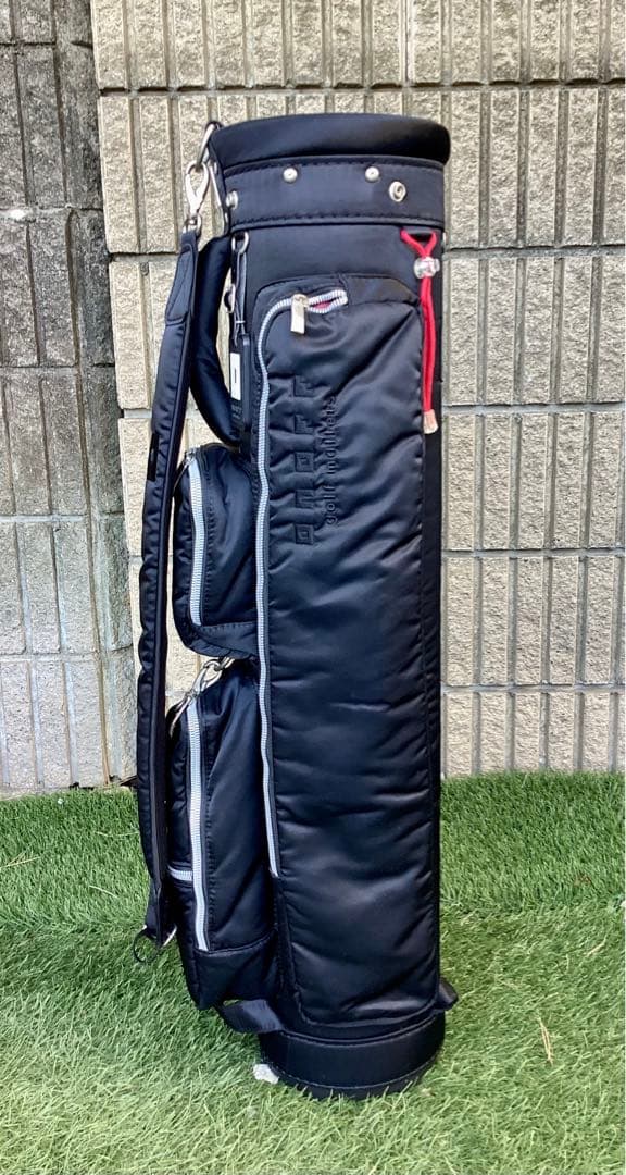 P*読様 ONOFFオノフ小型ナイロンキャディバッグ