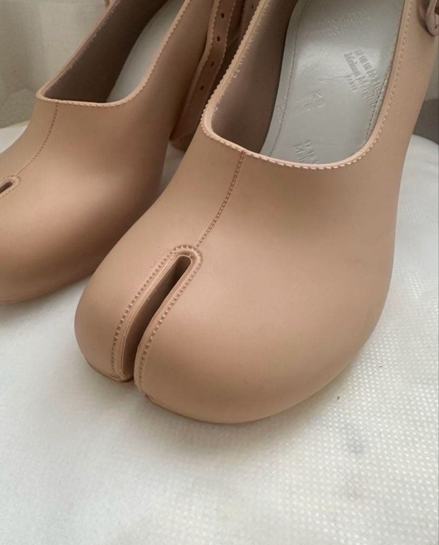 Maison Margiela Tabi ラバー パンプス/24cm 37