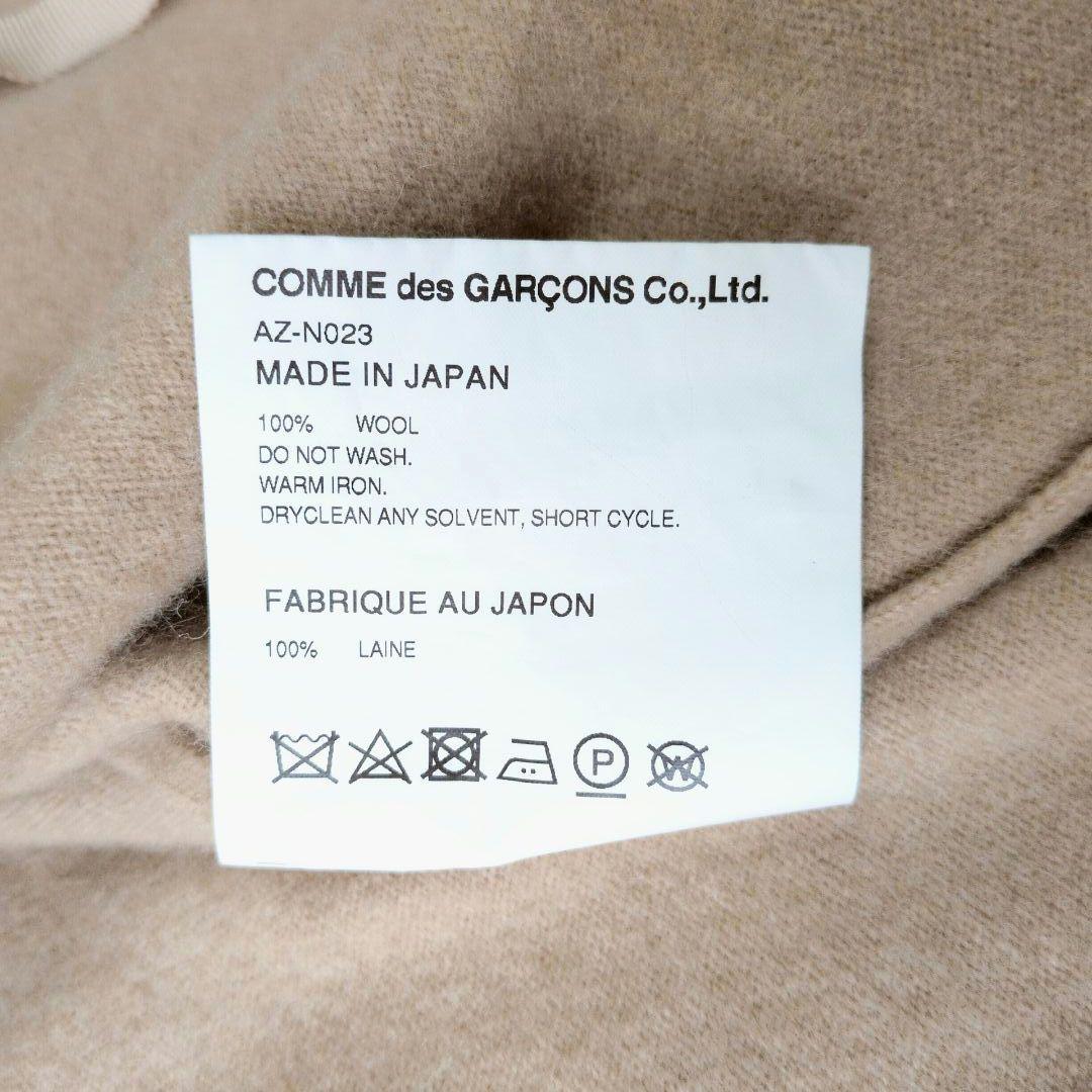 プレイコムデギャルソン カーディガン ブラックハート ウール100% M