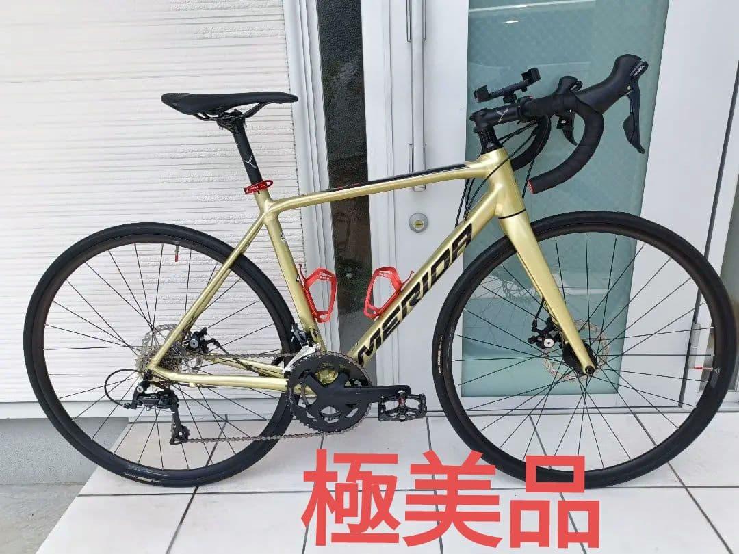 極美品　MERIDA　スクルトゥーラ200 シャンパンゴールド