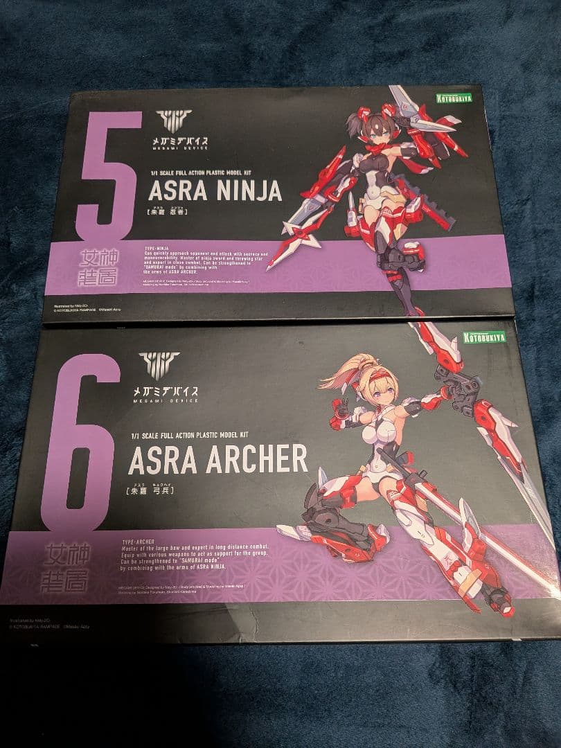 コトブキヤ 朱羅 忍者 朱羅 弓兵 メガミデバイス KP431 KP432