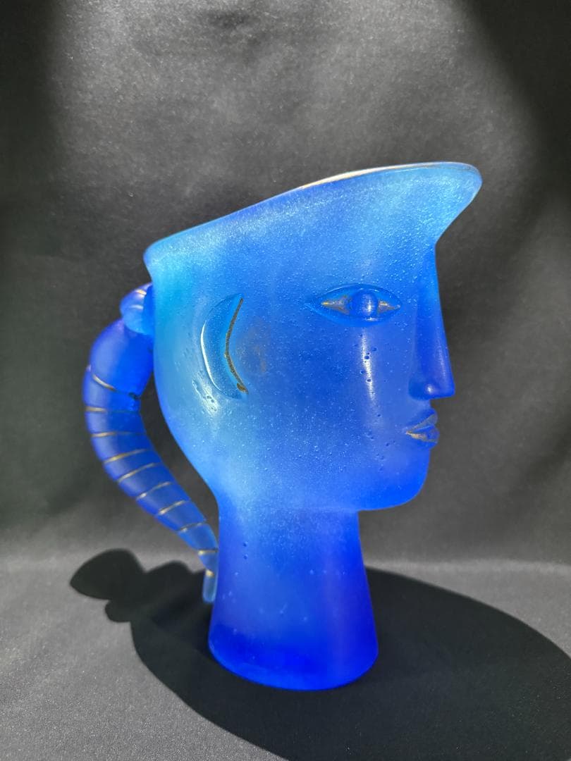 【工芸品】ジャン・コクトー＆ドーム社『La Reine Ino』 ピッチャー