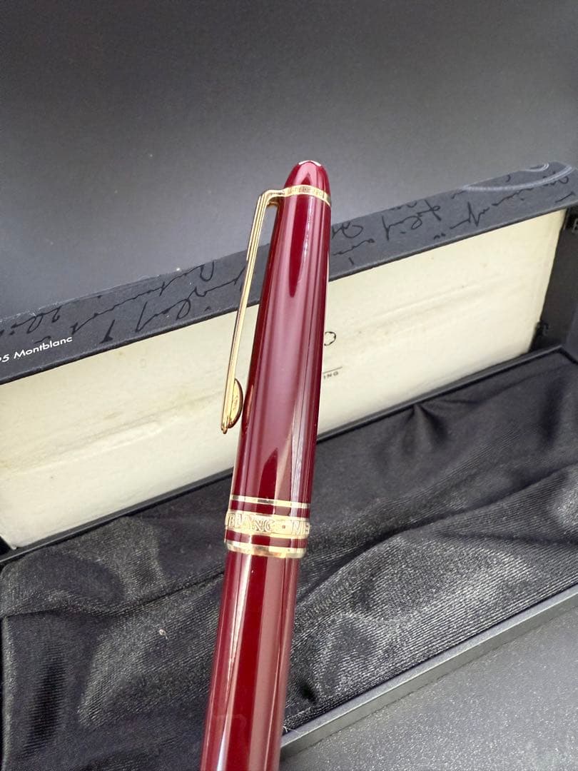 MONTBLANC 万年筆 144 ボルドー F 14K