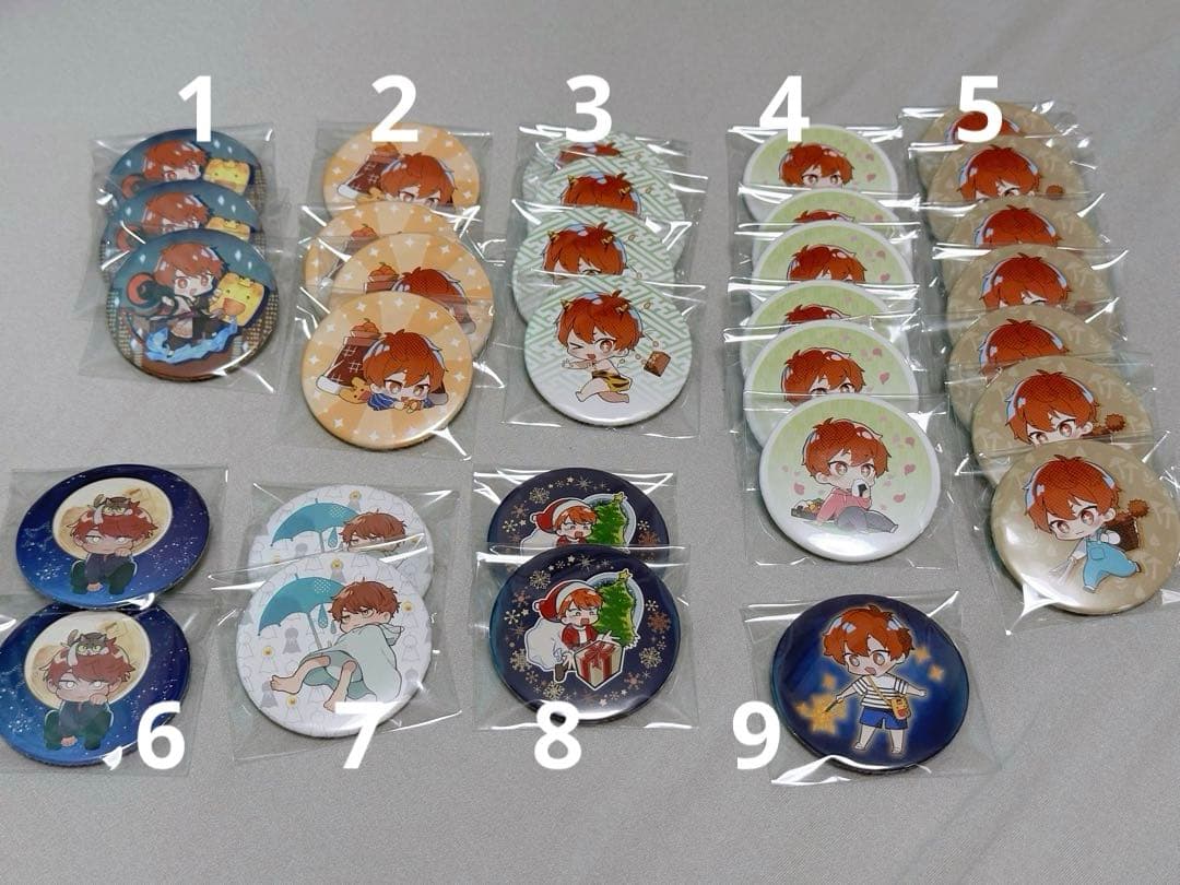 歌い手 めいちゃん 肉チョモランマ 缶バッジ