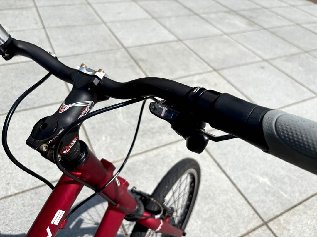 【引取限定】ルイガノ MV2 ミニベロ LOUIS GARNEAU マットレッド