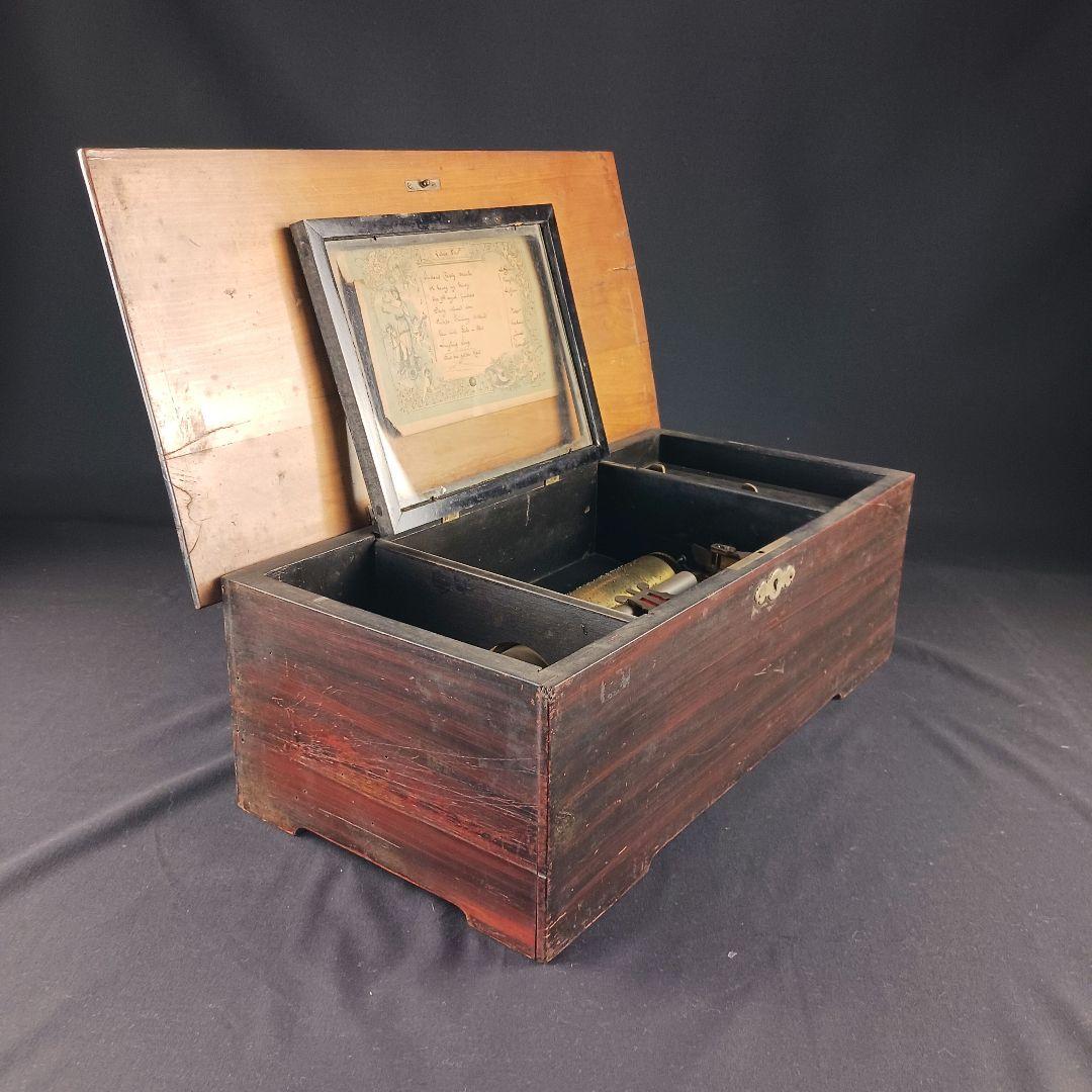 専用S153 フランス製 シリンダーオルゴール アンティーク