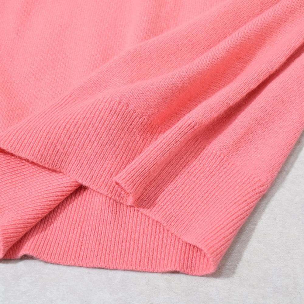 希少色 80s Ballantyne カシミヤ ニット ベスト 46 ピンク