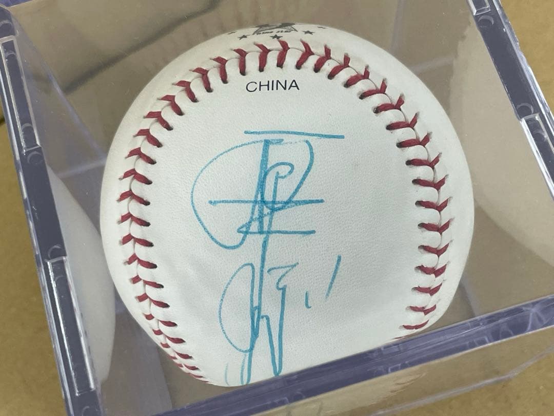 BBM社 150個限定 巨人 原辰徳 382HR 書き込み 直筆入りサインボール