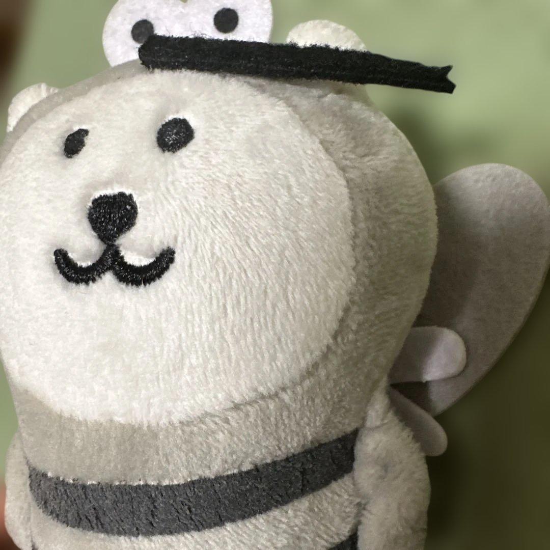 自分ツッコミくま　蚊　ぬいぐるみ