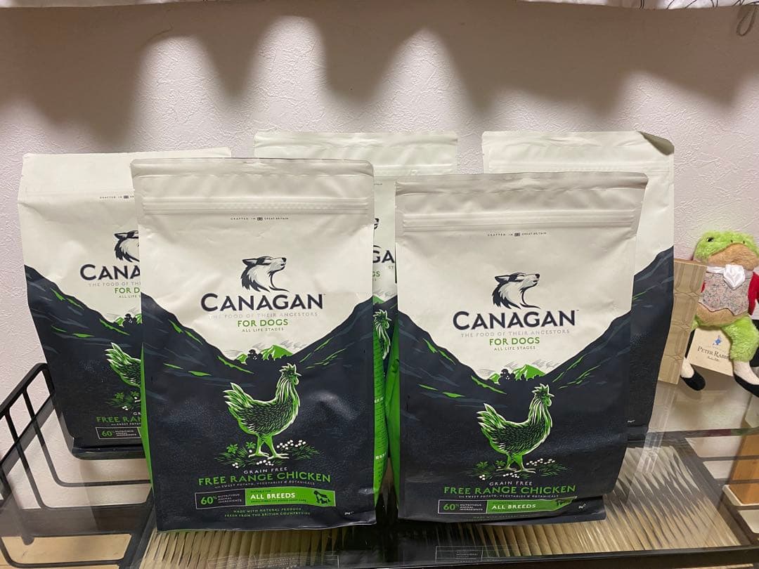 CANAGAN フリーレンジチキン 2kg 5袋