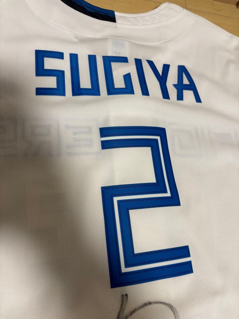 北海道日本ハムファイターズ 杉谷拳士 ユニフォーム サイン入り L