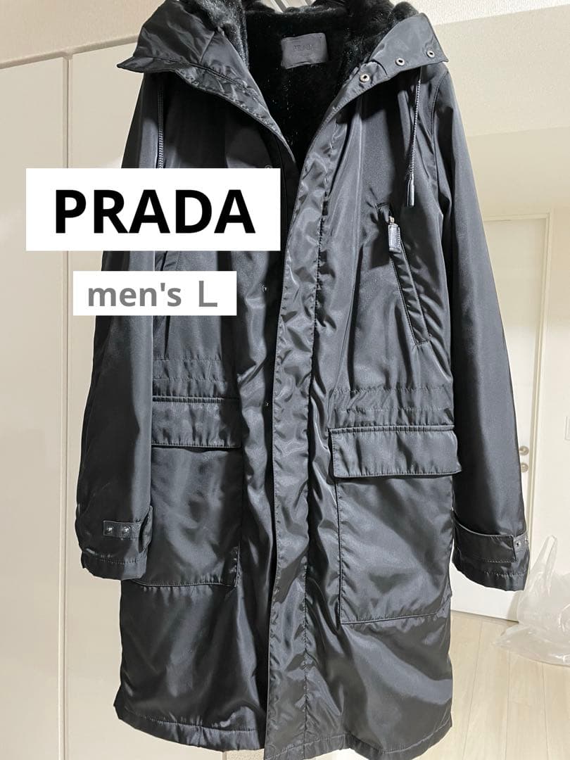 HR‼️【美品】プラダ　メンズモッズコート