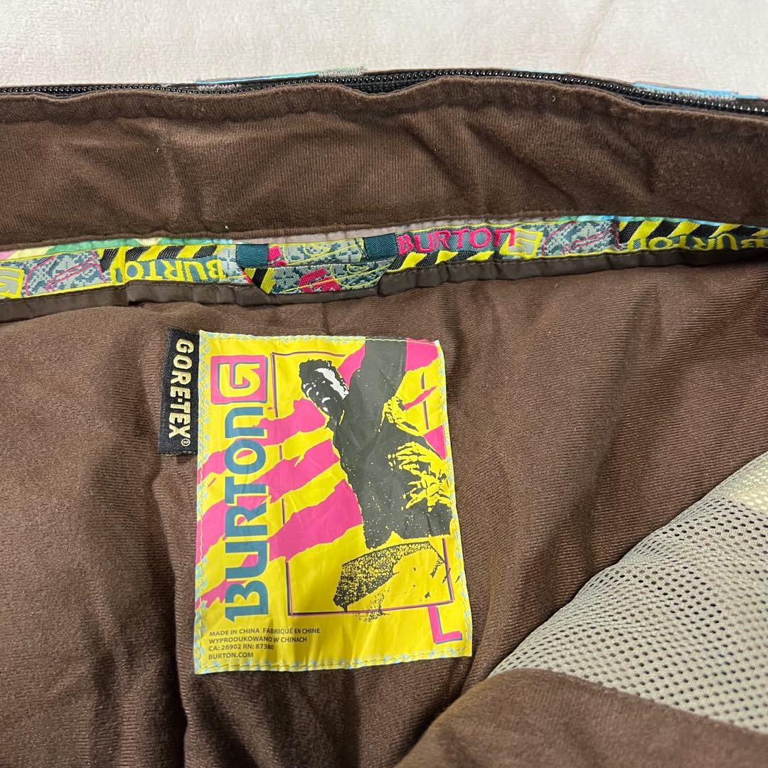 BURTON GORE-TEX 迷彩 スノーボードパンツ　2Lサイズ
