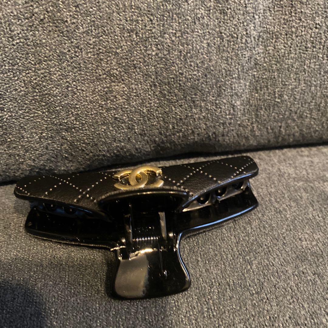 CHANEL キルティング ヘアクリップ ✖️キーホルダー