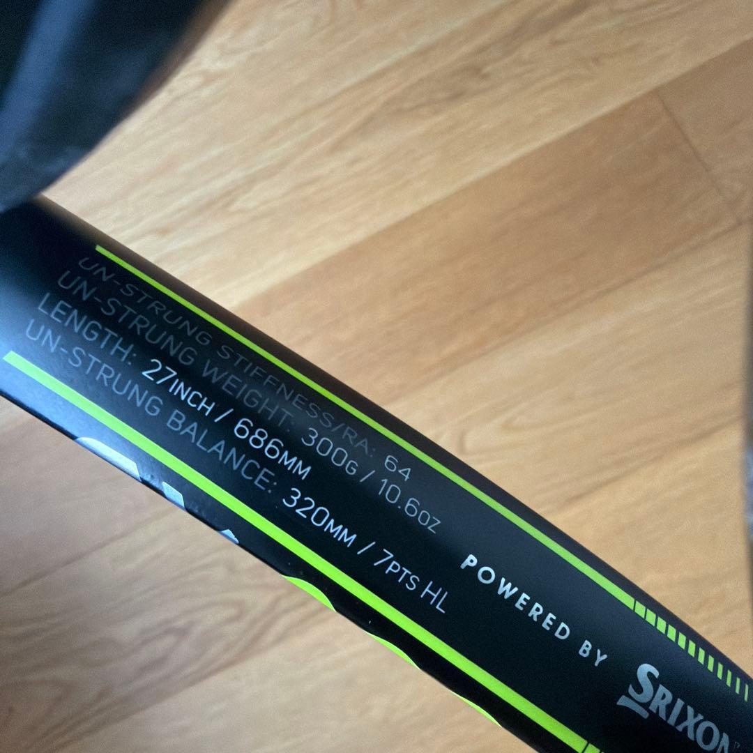 SX 300 テニスラケット ブラック/イエロー