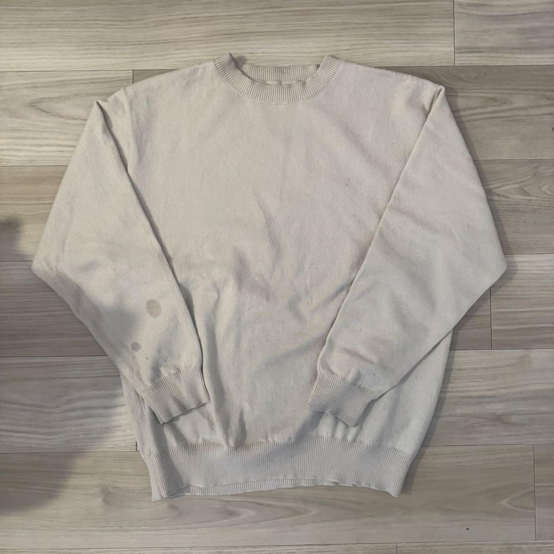 トップス YONETOMI RIGID CASHMERE SWEATER size3