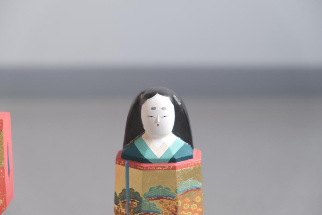 一刀彫 立雛（6号）大矢由造 作｜誠美堂・大人のための雛人形