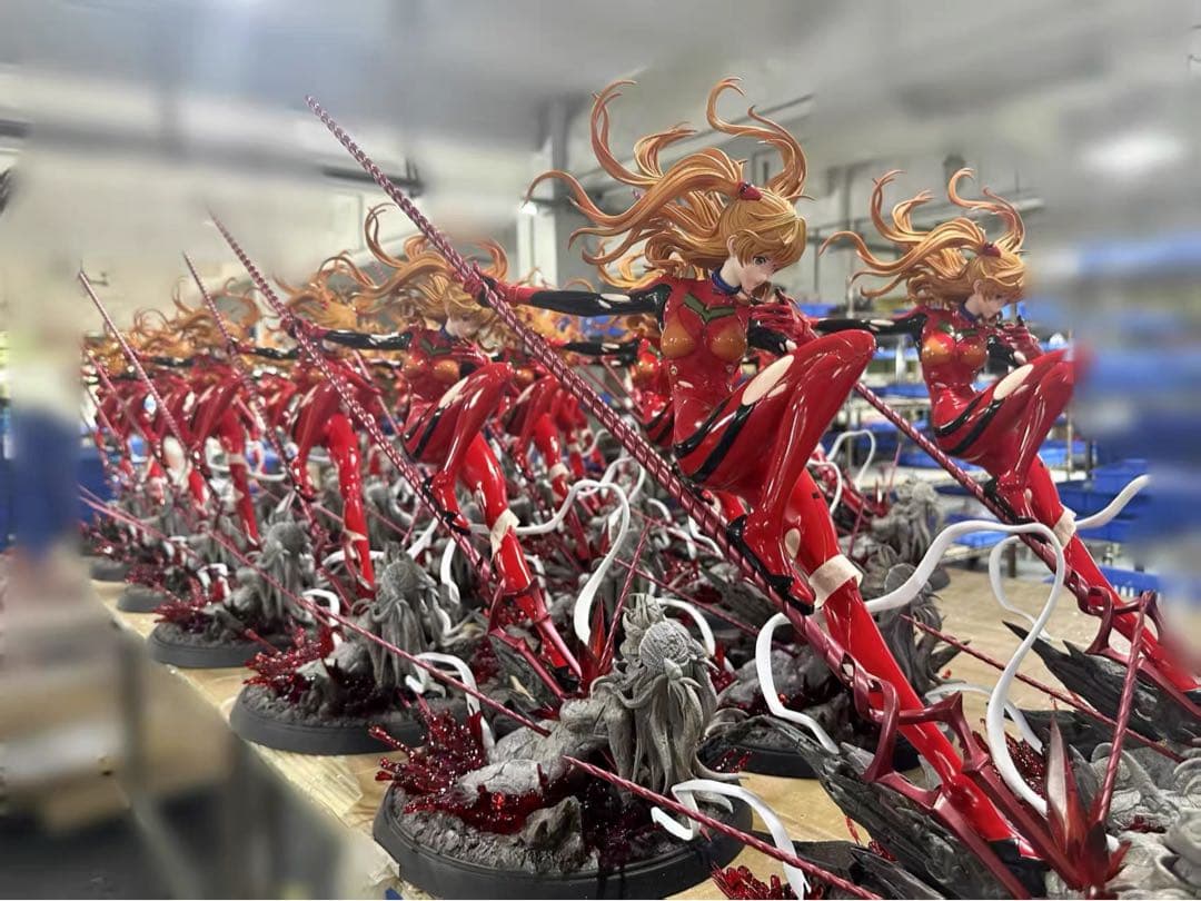 式波・アスカ・ラングレー　フィギュア　エヴァンゲリオン