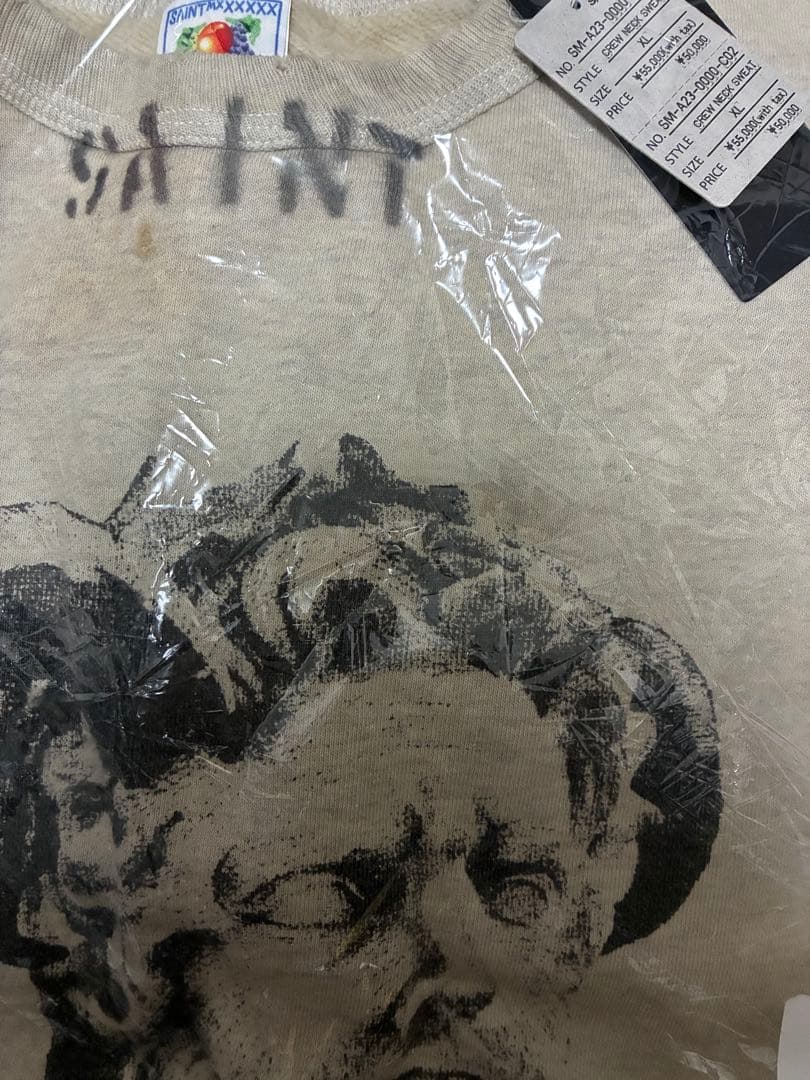 【新品未使用】SAINT MICHAEL アリーズ クルーネック スウェット