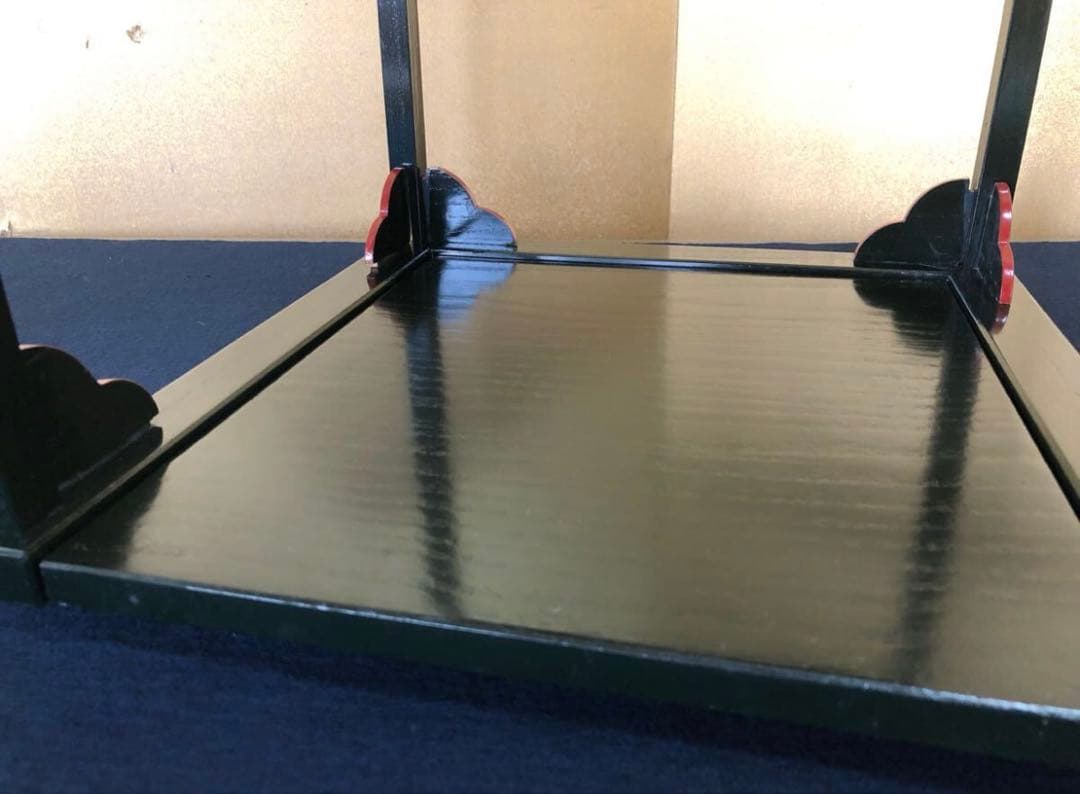 更に割引❣️「祖」碌々斎好 糸巻棚 中村宗悦作 組立式 元箱 茶道具 (台①)