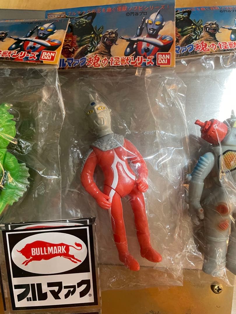 真ブルマァク魂　3体セット　ブルマァクロゴアクリル板セット