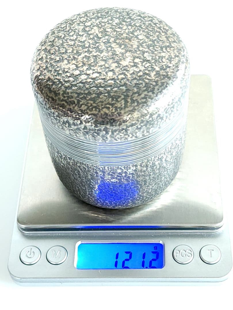 茶道具 双風斎造 純銀 製 棗 重量121.2g 共箱