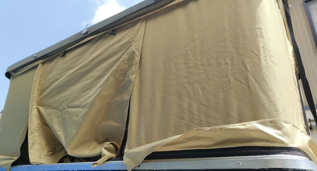 ルーフテント　条件あり　素人です。