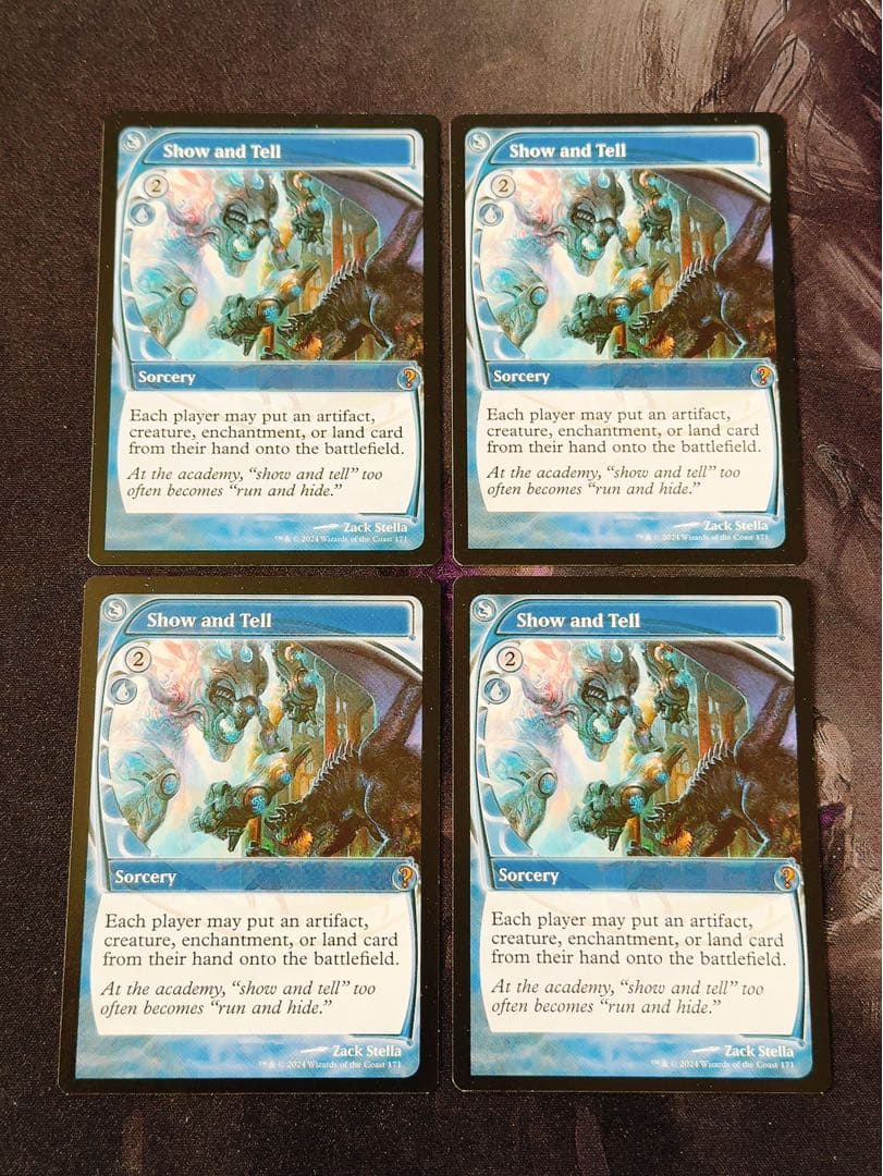 実物提示教育　英語　4枚セット