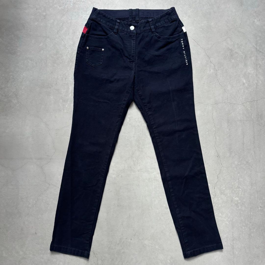   GOLF ストレッチロングパンツ ロゴ S ゴルフ