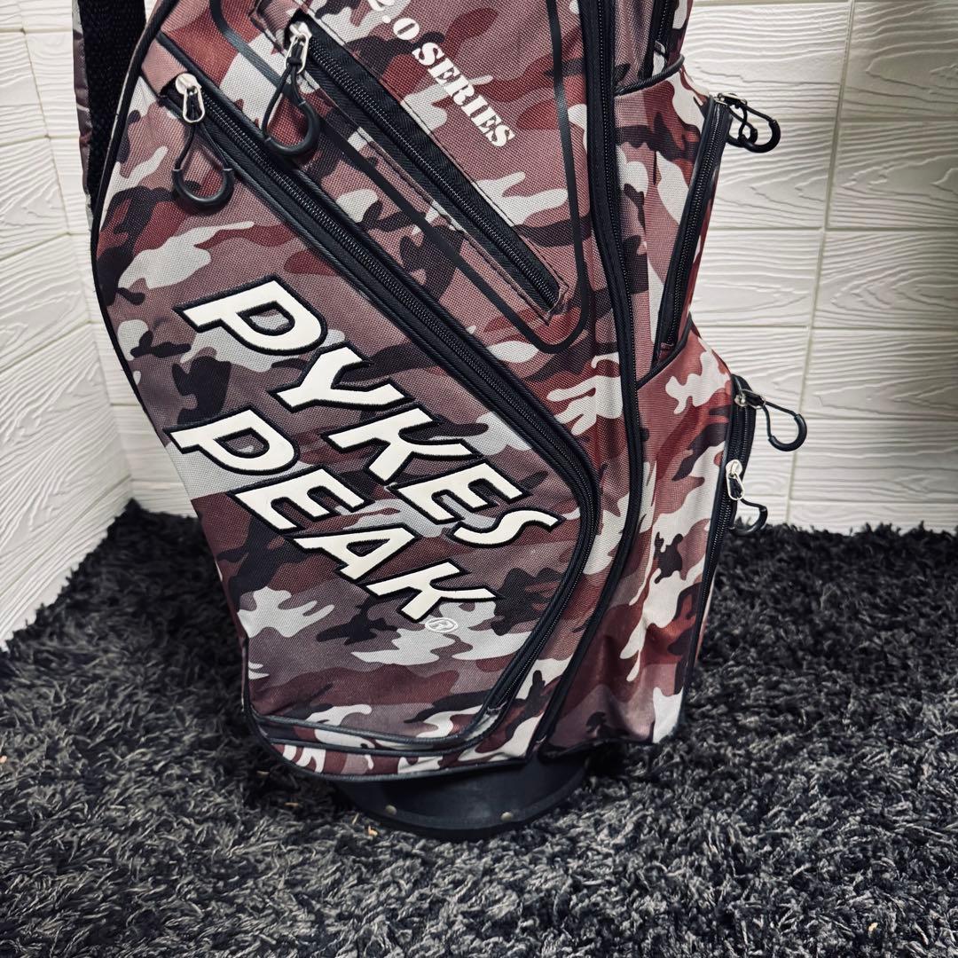 ☆PYKES PEAK☆パイクスピーク☆キャディバッグ☆9.5型☆【14分割】