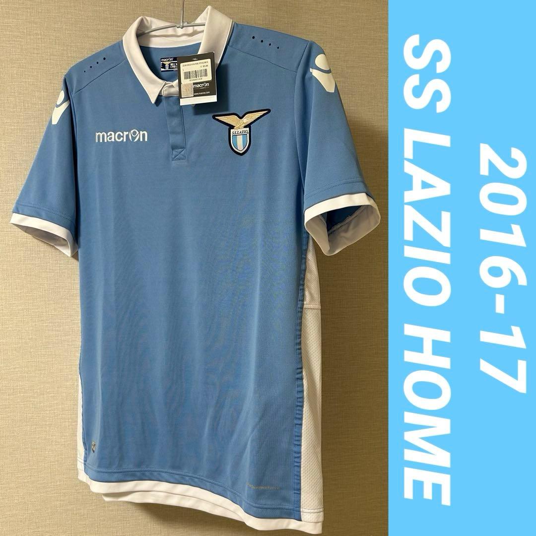 正規品新品☆SSラツィオ16/17ホームユニフォーム☆Lサイズ☆macron