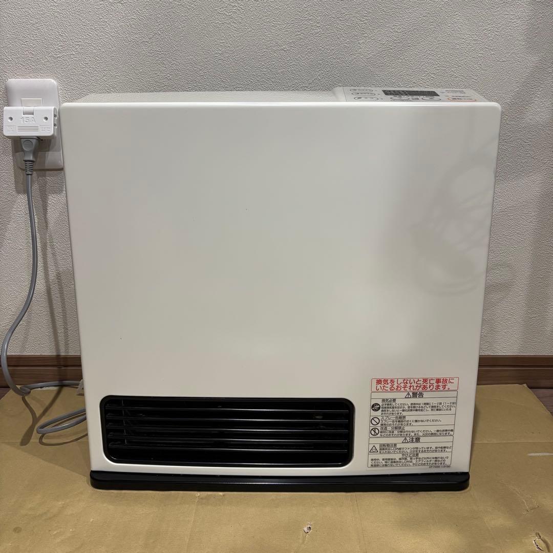 リンナイ SRC-365E ガスファンヒーター　都市ガス用11~15畳　コード付