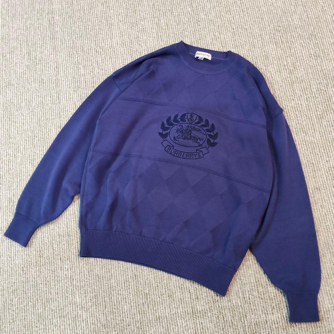 BURBERRY Burberry's ニット セーター ホースロゴ アーガイル