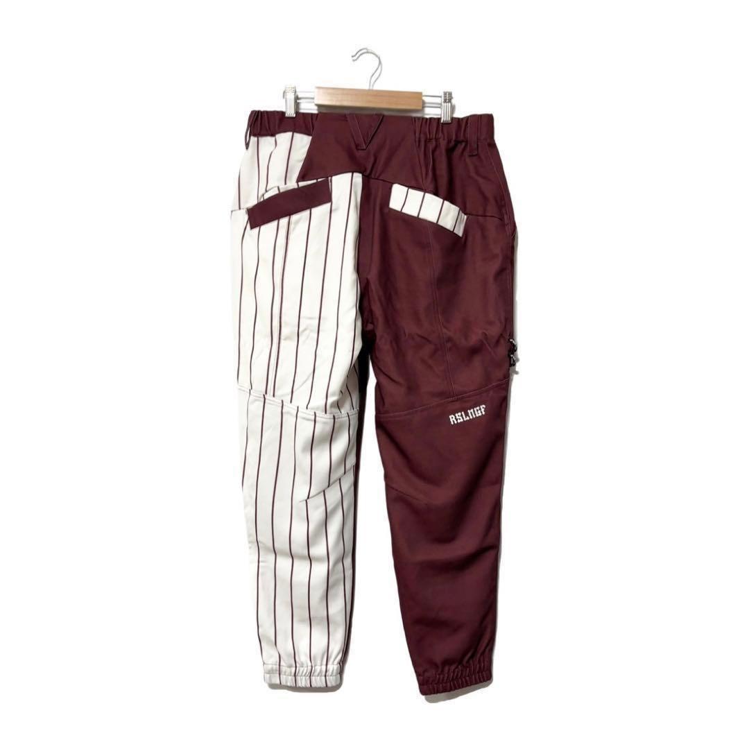 ラッセルノ ゴルフ バイカラー クルーネック プルオーバー セットアップ L 5