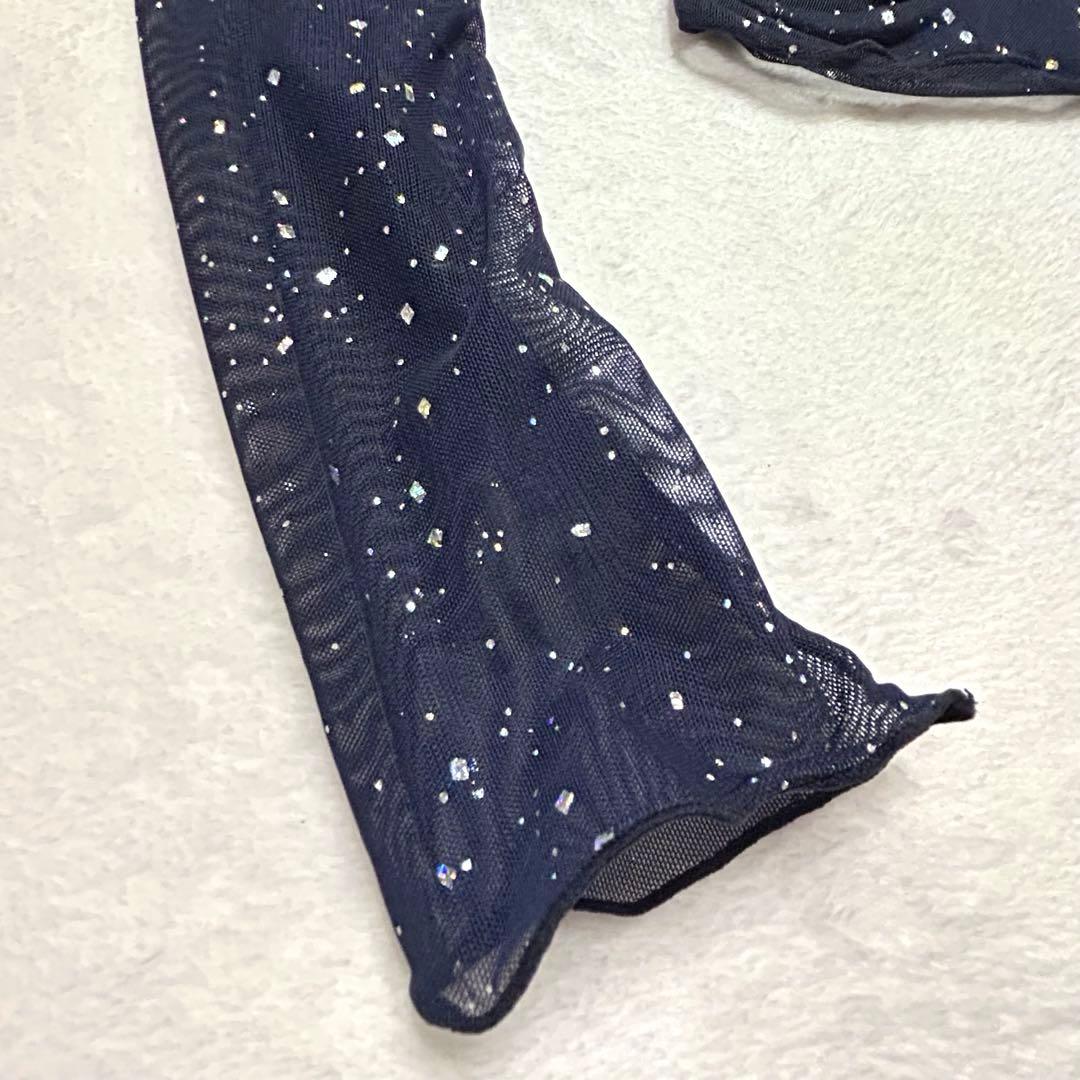 BYPLIE グリッター　トップス　バレエ